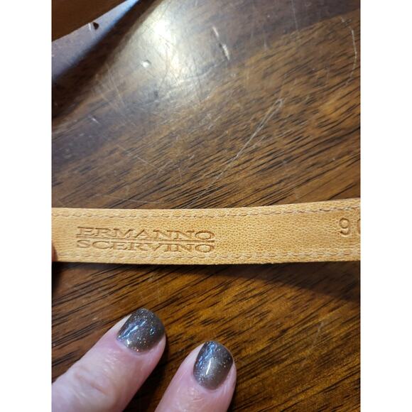 ermanno scervino Womens Genuine Leather Belt Made In Italy Size 90 main image 6